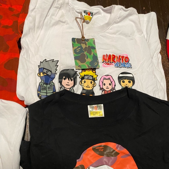 Lot of 7 Bape T Shirts Various Sizes - Picture 6 of 6